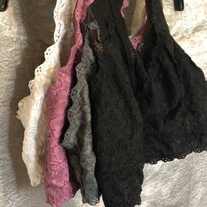 Bundle of Cami Bralettes